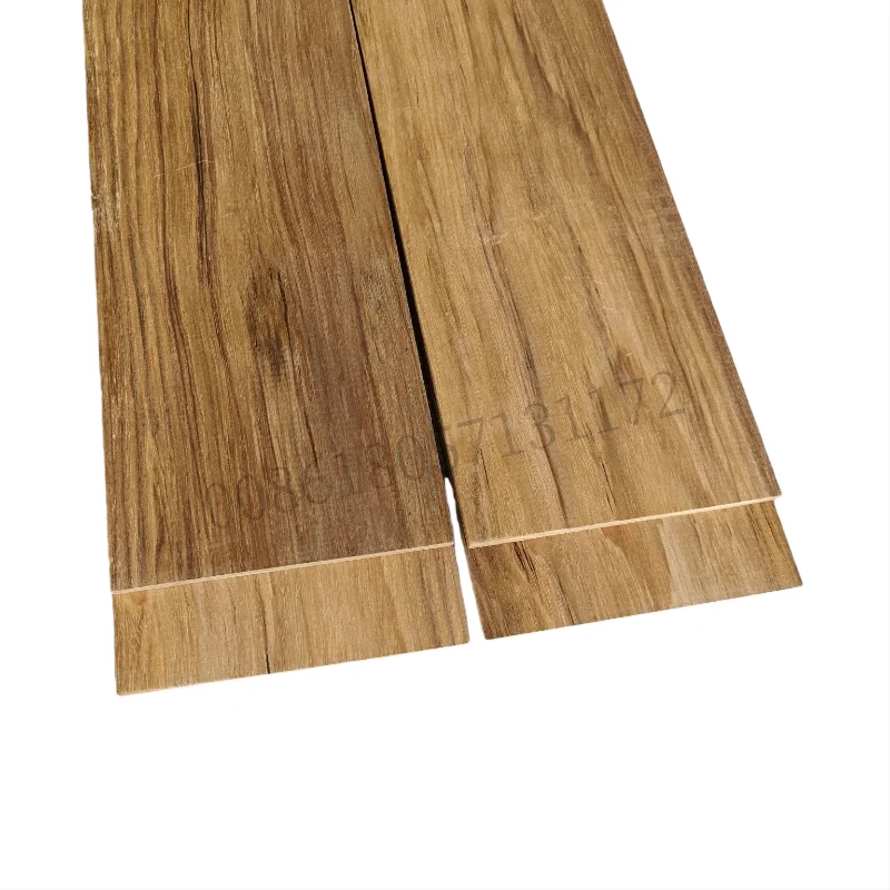 Custom Teak Wood Board / Slats – 2 Pieces, 1mm to 10mm Thick, 120mm to 150mm Widths, for DIY Furniture Woodworking